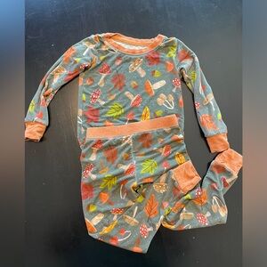 Little sleepies 18-24 months two piece pajamas, fall foliage
